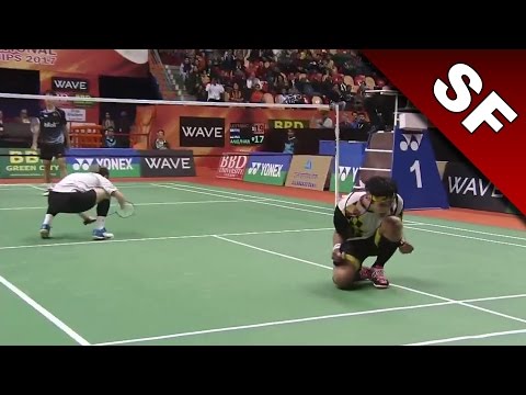 Syed Modi International Badminton C’ships 2017 | SF | Lu/Yang vs Ang/Har [HD]