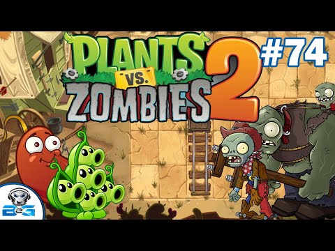 Plantes vs zombies 2:  Far west Niveau 24 #74