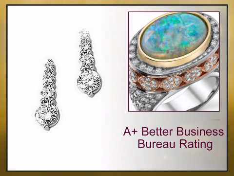 Spectacular Journey Earrings with a Line of Diamonds Increasing in Size in 14k White Gold - africage