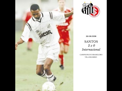 30/08/1998 - Santos 2x0 Internacional (Campeonato Brasileiro)