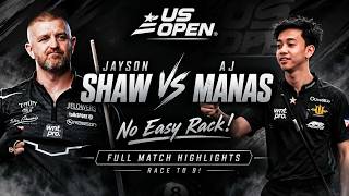 Download lagu JAYSON SHAW 🆚 AJ MANAS | US Open Championship 2026 | Race to 9 Full Highlights 🇱🇷 mp3