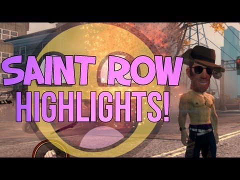 SAINTS ROW FUNTAGE! Crazy & Funny Moments :D