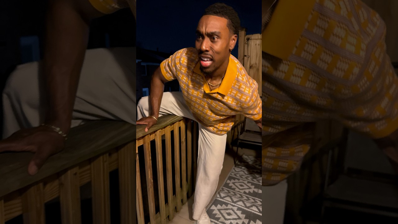 When Terry is still outside from Libby changing the locks and breaks in!