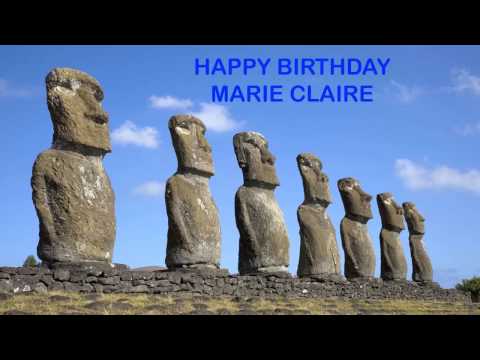 MarieClaire   Landmarks & Lugares Famosos - Happy Birthday