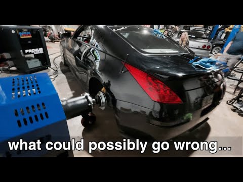 UNBOXING A DYNO AND USING THE Z AS ITS FIRST RUN!!