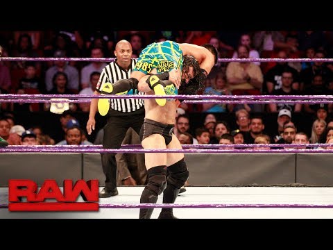 Akira Tozawa & Cedric Alexander vs. Neville & Noam Dar: Raw, July 10, 2017