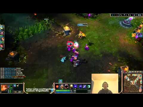 AD Leona mid crushing Kha'Zix by Wingsofdeath compilation