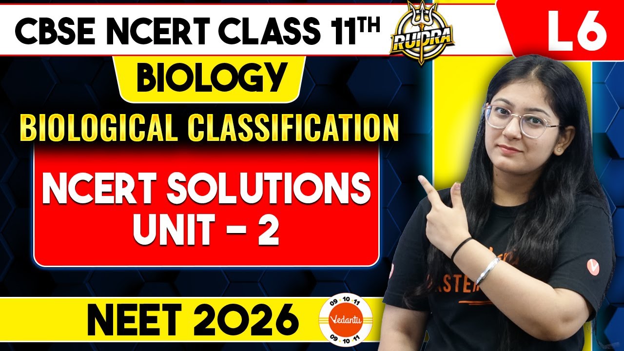 Biological Classification Class 11 | NCERT Solutions Class 11 Biology Chapter 2 CBSE