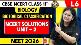 Biological Classification Class 11 | NCERT Solutions Class 11 Biology Chapter 2 CBSE