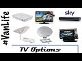 How We Get TV In Our Van Satellite Freeview Freesat Internet RV Camper Motorhome