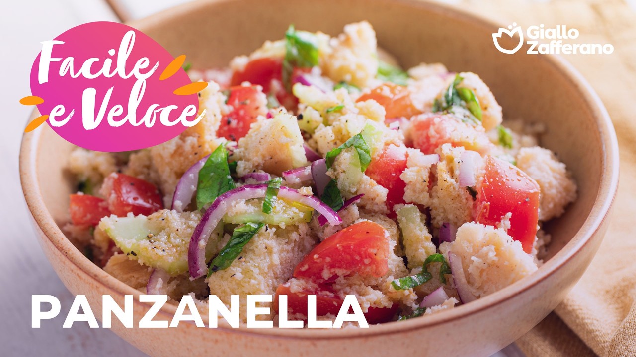 PANZANELLA - ricetta estiva facile e veloce🍅