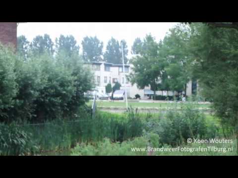 13 Augustus 2011 - 19:34uur: Woningbrand Ruimelsingel, Tilburg (Aankomst 6735) (HD)