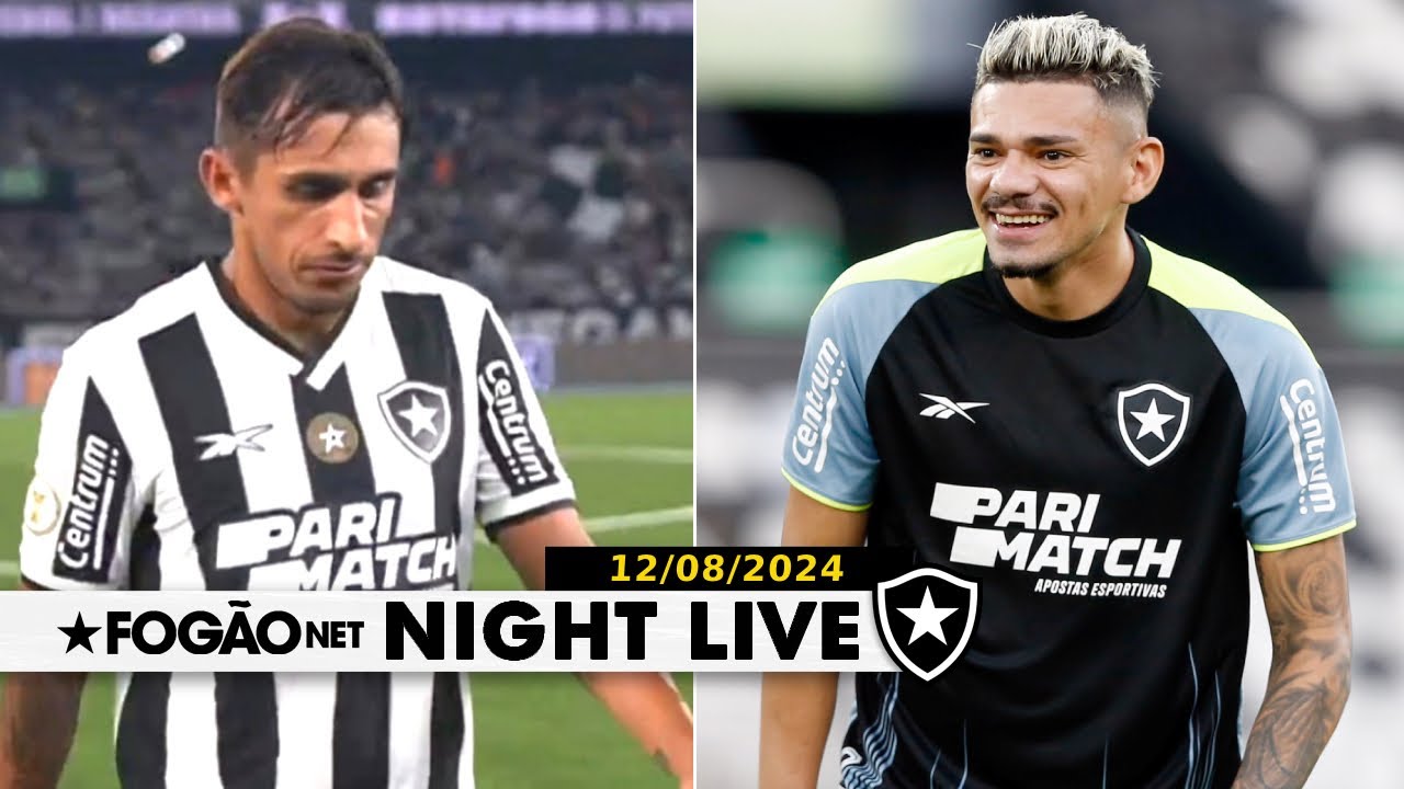 NIGHT LIVE | Damián Suárez carta fora do baralho no Botafogo; Tiquinho contra o Palmeiras?