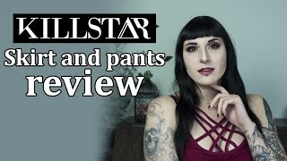 Killstar bottom review skirts and pants