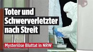 Drama im Wohngebiet: Ein Streit endet tödlich – Polizei ermittelt!
