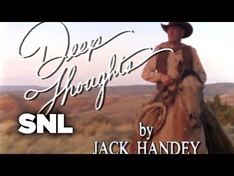 Deep Thoughts: Cowboys - Saturday Night Live