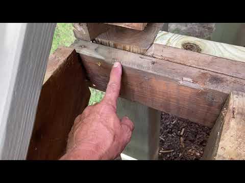 WOOD ROT THE STAIRS. PART 1 OF 2