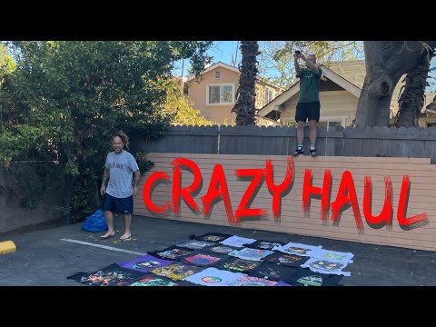 Craziest Rosebowl Haul Ever - Rap Tees, Butthole Surfers, Janes Addiction