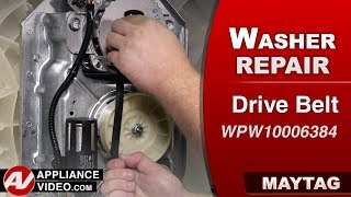 Maytag Washer Will Not Spin - Drive Belt Repair and Diagnostic