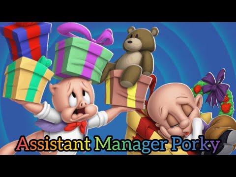 Looney Tunes World of mayhem - Assistant Manager Porky 2nd Holiday Hustlers toon