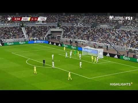Sweden vs Slovenia 1-1 | 2026 World Cup Qualifiers | Match Highlights