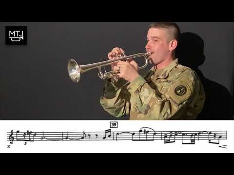 Summon the Heroes solo, trumpet excerpt, Kevin Paul