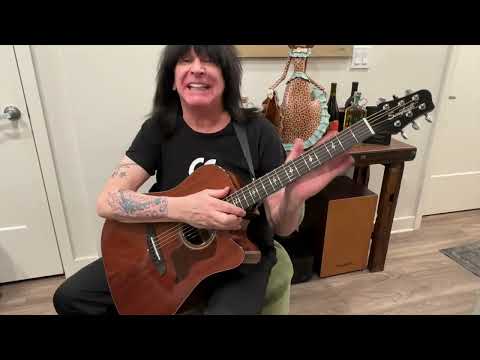 Sawtooth Mahogany Series Left-Handed Dreadnought Cutaway Acoustic Electric Guitar with Mahogany Back and Sides image 5