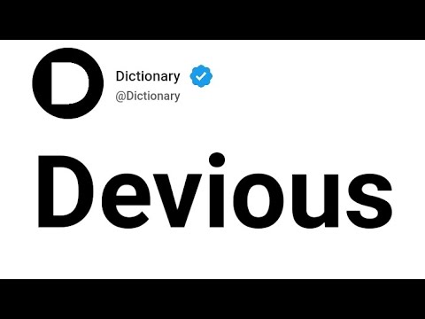 Devious Meaning In English