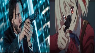ジョン・ウィックにリコリス・リコイルのBGMを流してみた