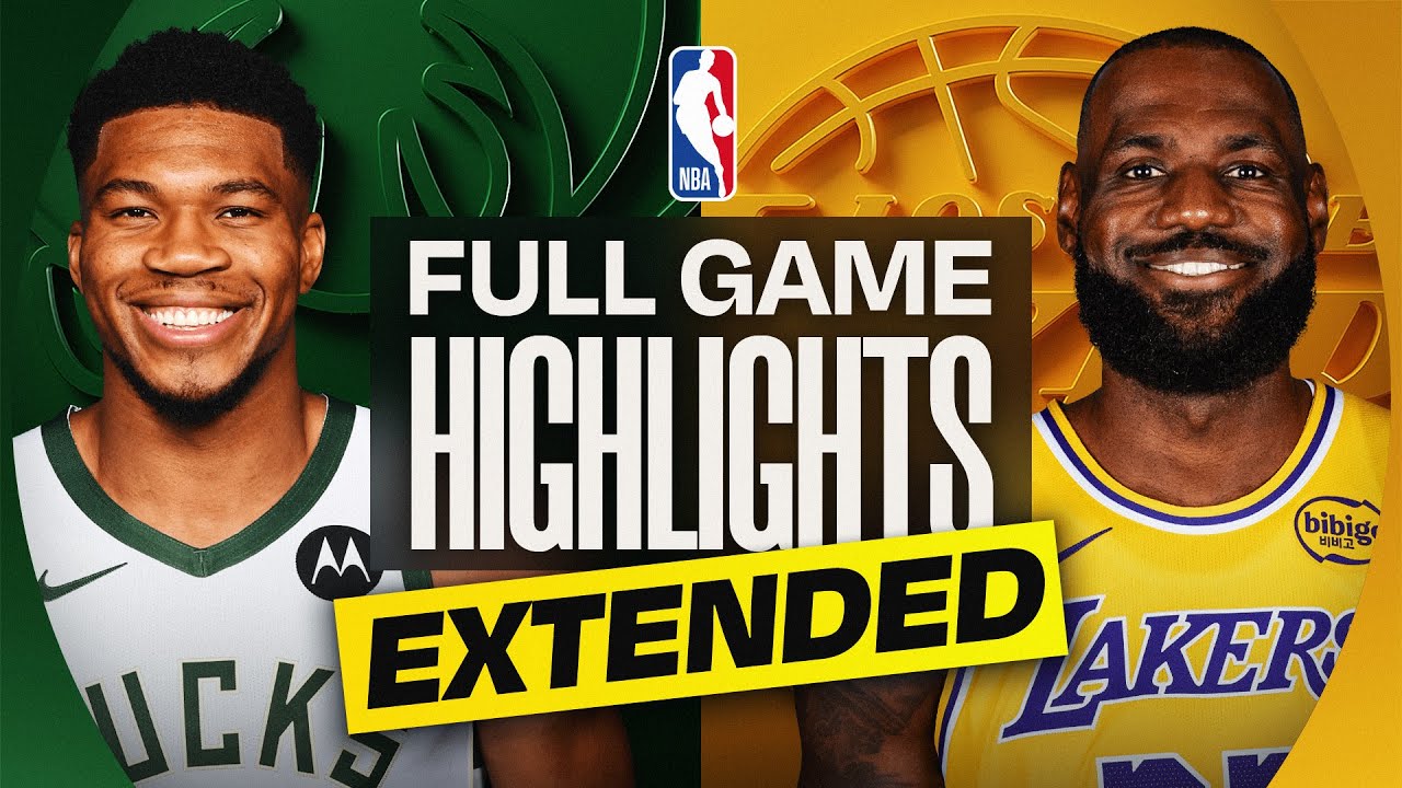 EXTENDED: BUCKS at LAKERS | FULL GAME HIGHLIGHTS | January 9, 2026