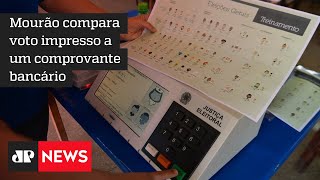 Mourão manifesta apoio ao projeto do voto impresso