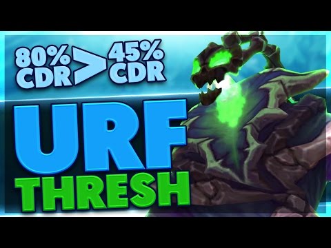 80% CDR THRESH IS SO CRAZY | 45% CDR WILL NEVER FEEL THE SAME | URF THRESH |RP GIVEAWAY | BunnyFuFuu