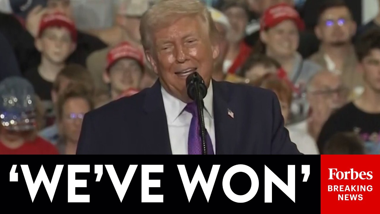 Video | BREAKING NEWS: Trump Declares 'We've Won' Iran War At Raucous Kentucky Event | FULL SPEECH