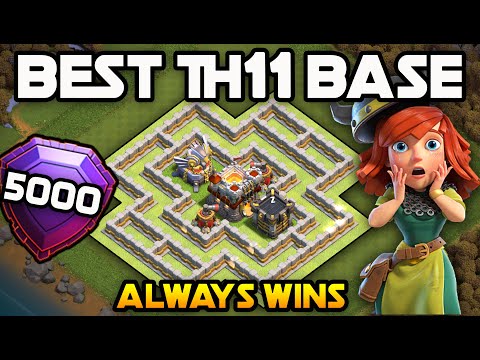 TOP 20 Town Hall 11 Bases With Links -Best TH11 CWL WAR BASE /Trophy Base With Base Link/Layout 2021