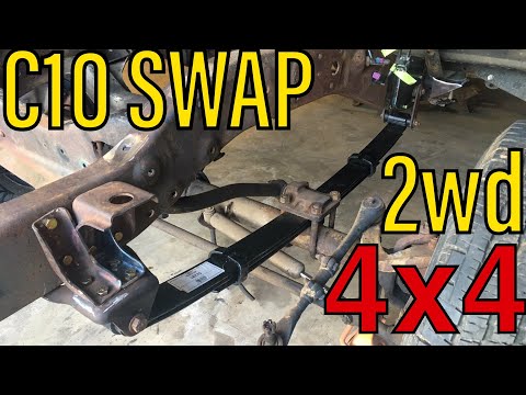 C10 Swap 2wd vs 4x4 pt:8 Tuff Country Leaf Springs