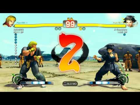 SSF4: keith923 (Ken) vs X-Gamblerz (Makoto)