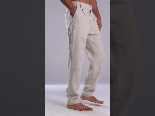 بنطلون بيج كلاسيك - Classic Beige Pants