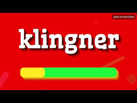 KLINGNER - HOW TO PRONOUNCE IT!?