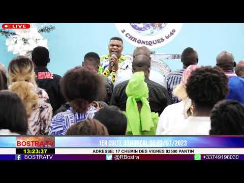 1ER CULTE DOMINICAL DU 02/07/2023