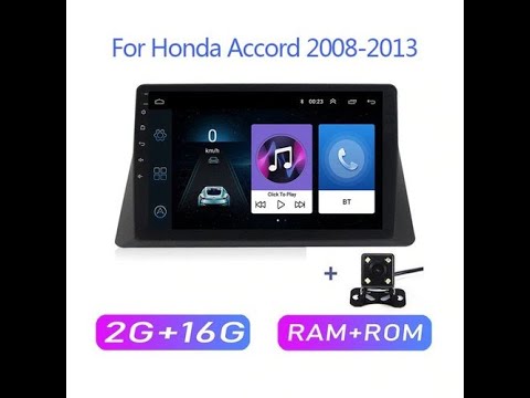 For honda accord auto radio bluetooth  car multimedia player...