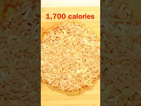 This entire pizza has just 500 calories!