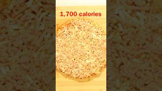 This entire pizza has just 500 calories!