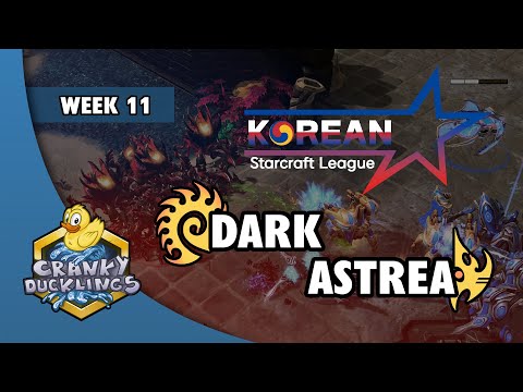 Dark vs Astrea - ZvP | Korean StarCraft League: Week 11 | Open StarCraft 2 Tournament