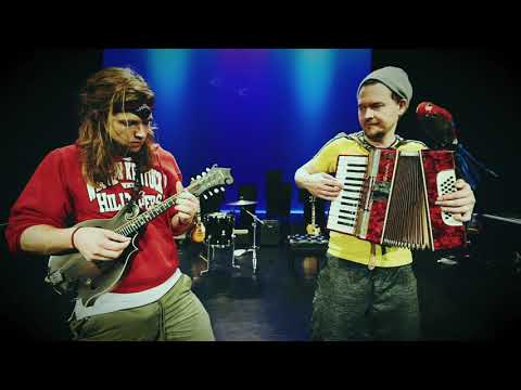 Tap Dance with Accordion, Mandolin and Parrot #tap #tapdance #accordion