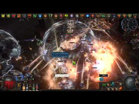 [PoE 3.20] PF Hidden Blade CoC Fireball Autobomber MF - 8 mod Map 20% Deli Showcase