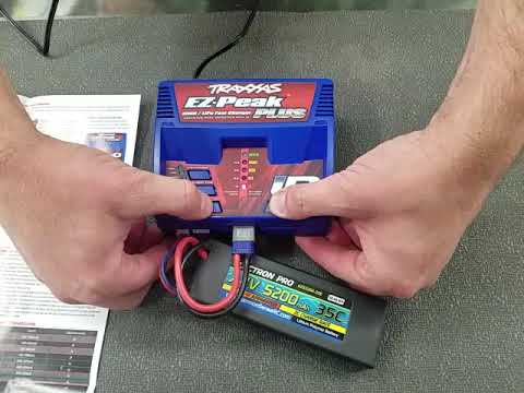 How to charge aftermarket lipos with a Traxxas EZ Peak charger - Hobby Haven Quick Guides