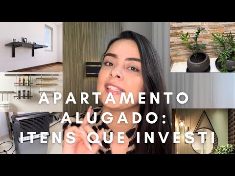 APARTAMENTO ALUGADO | O QUE EU INDICO