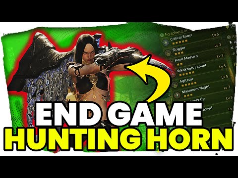 Must Try 💯 End Game Hunting Horn Build Guide!  [Monster Hunter Wilds]