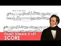 SCHUBERT Piano Sonata No. 1 in E major (D.157) Score