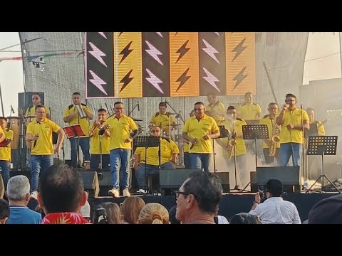 CIERRE DE FIESTAS PATRONALES EN SAN LUIS LA HERRADURA AL RITMO DE ORQUESTA COLOR ESPERANZA 